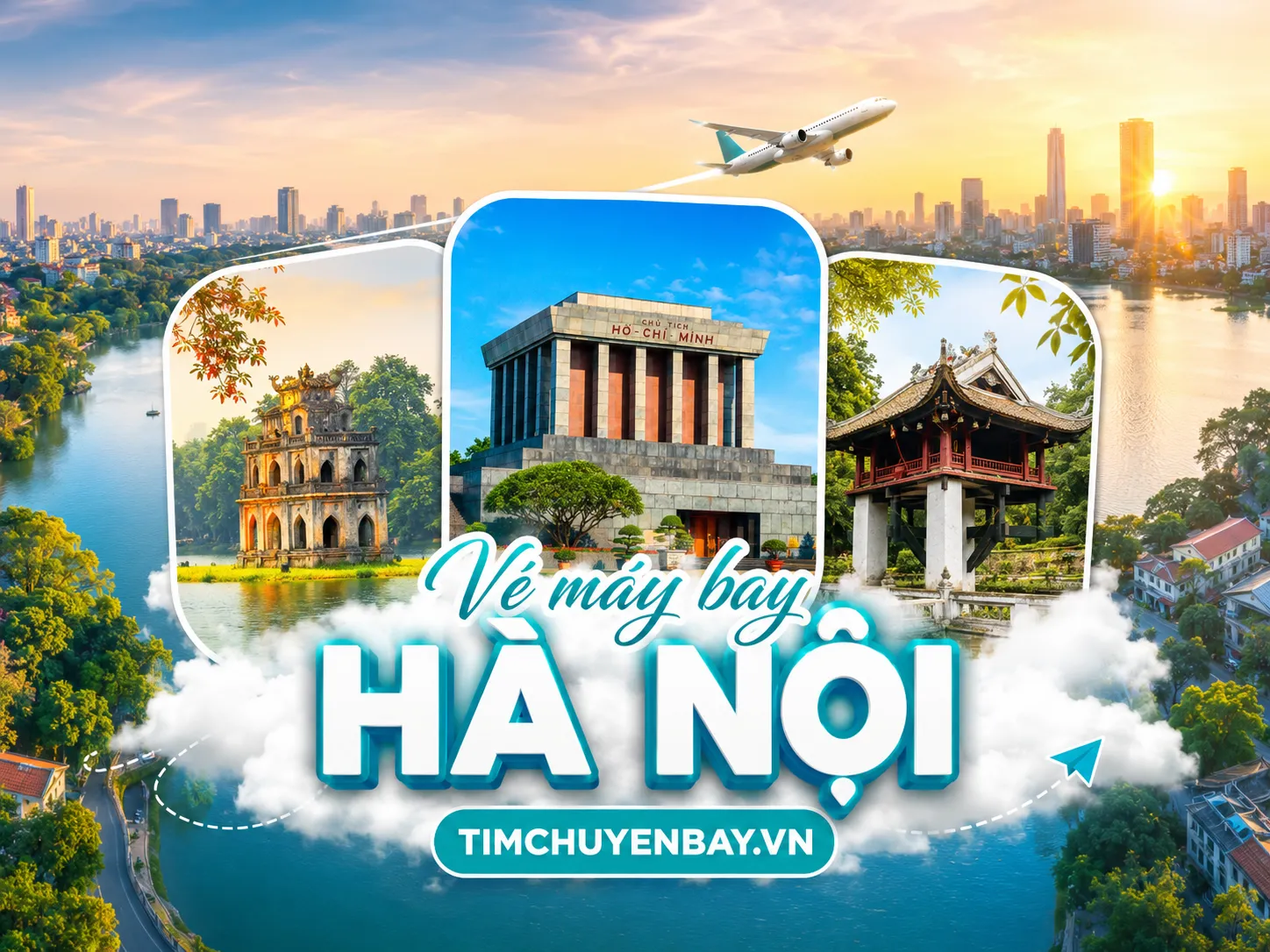 Vé máy bay đi Hà Nội giá rẻ