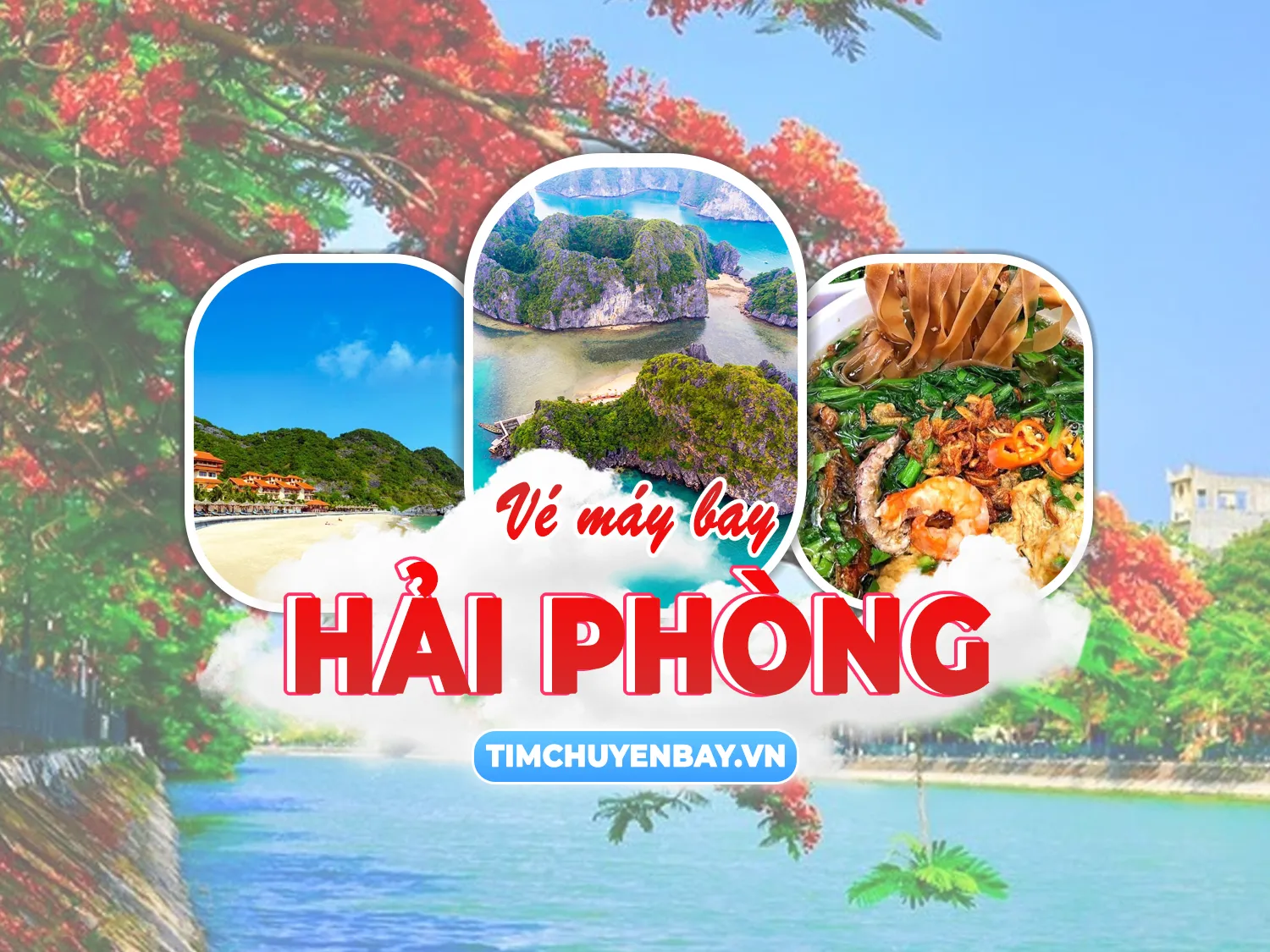 Vé máy bay đi Hải Phòng cập nhật tại TimChuyenBay.vn