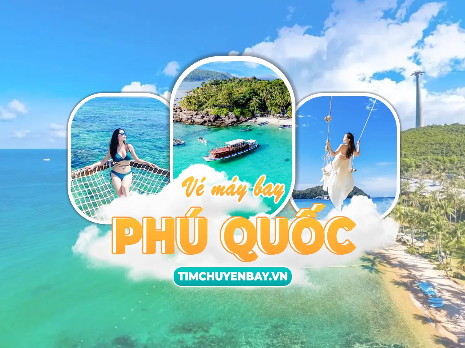 Vé máy bay đi Phú Quốc cập nhật mới nhất tại timchuyenbay.vn