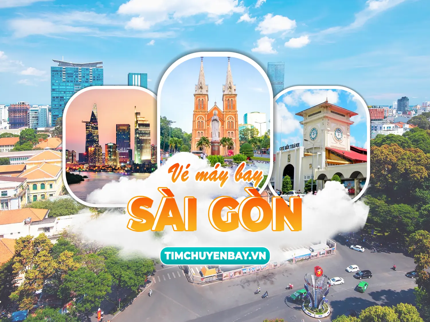 Vé máy bay đi Sài Gòn cập nhật mới nhất tại timchuyenbay.vn