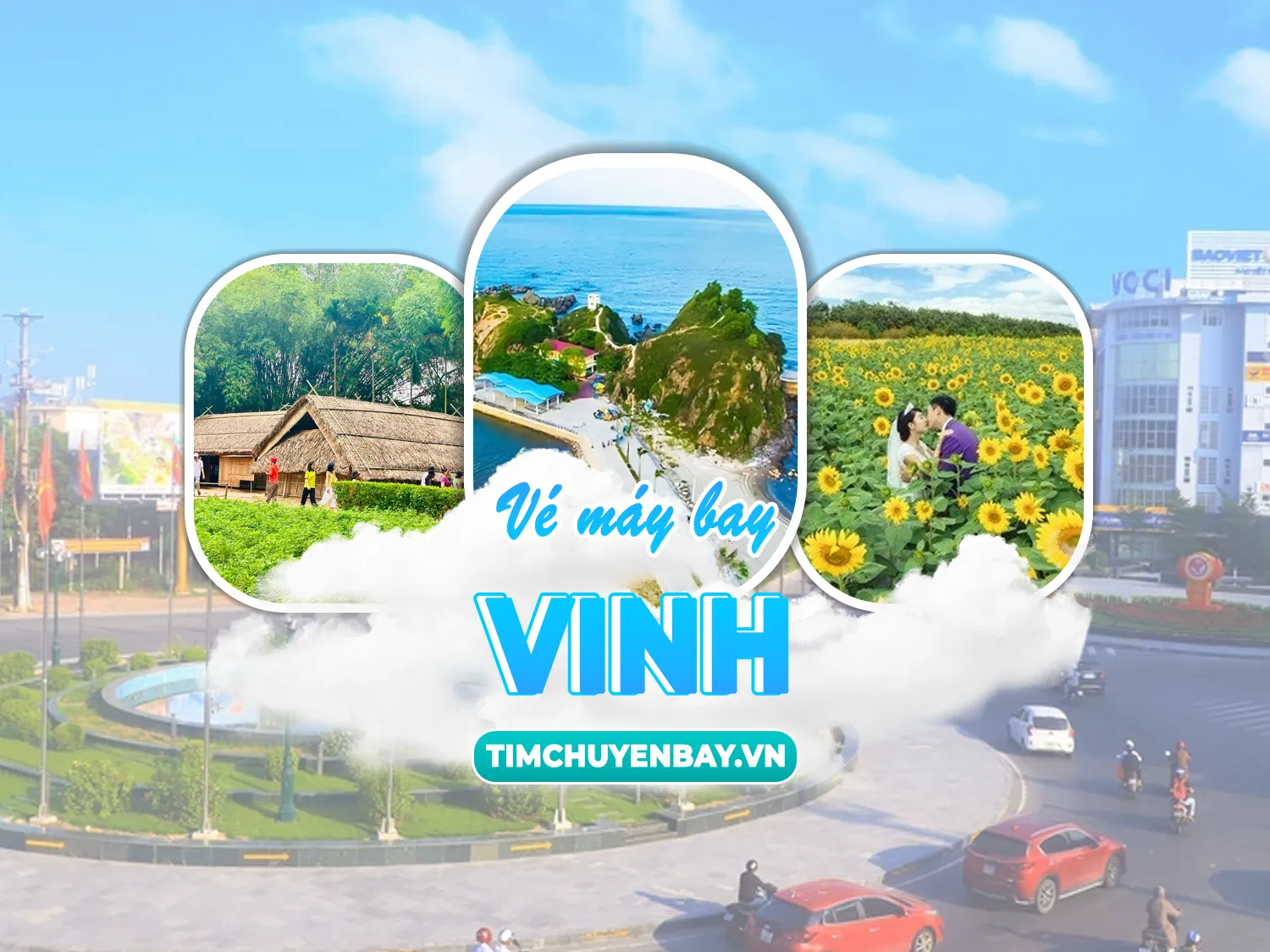 Vé máy bay đi Vinh mới cập nhật tại timchuyenbay.vn