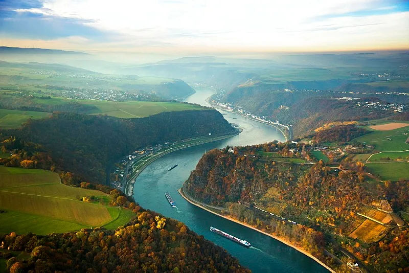 Thung lũng sông Rhine, biểu tượng vẻ đẹp trường tồn của Châu Âu