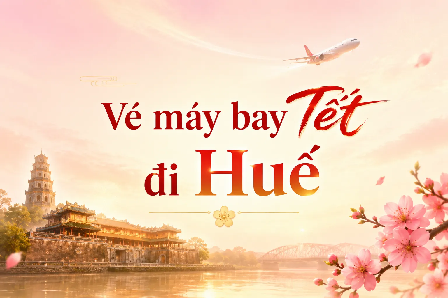 Vé máy bay Tết đi Huế
