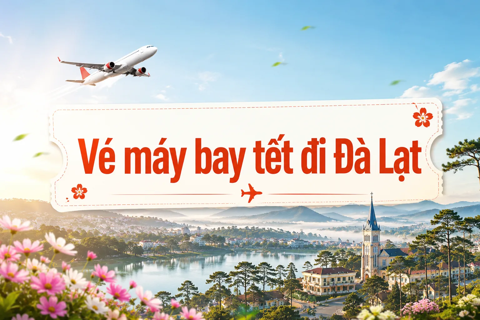 Vé máy bay tết đi Đà Lạt