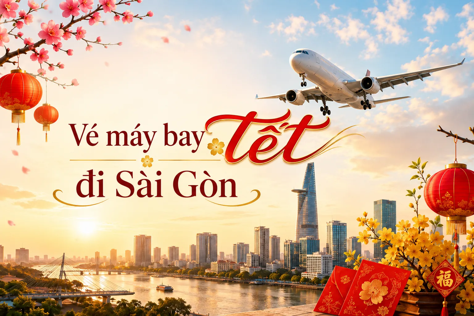 Vé máy bay tết đi Sài Gòn