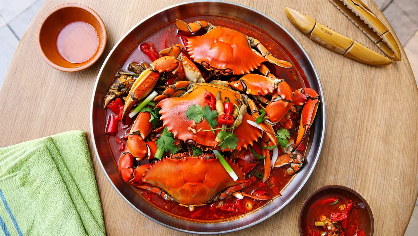 Chilli Crab - món cua sốt ớt trứ danh ở Singapore