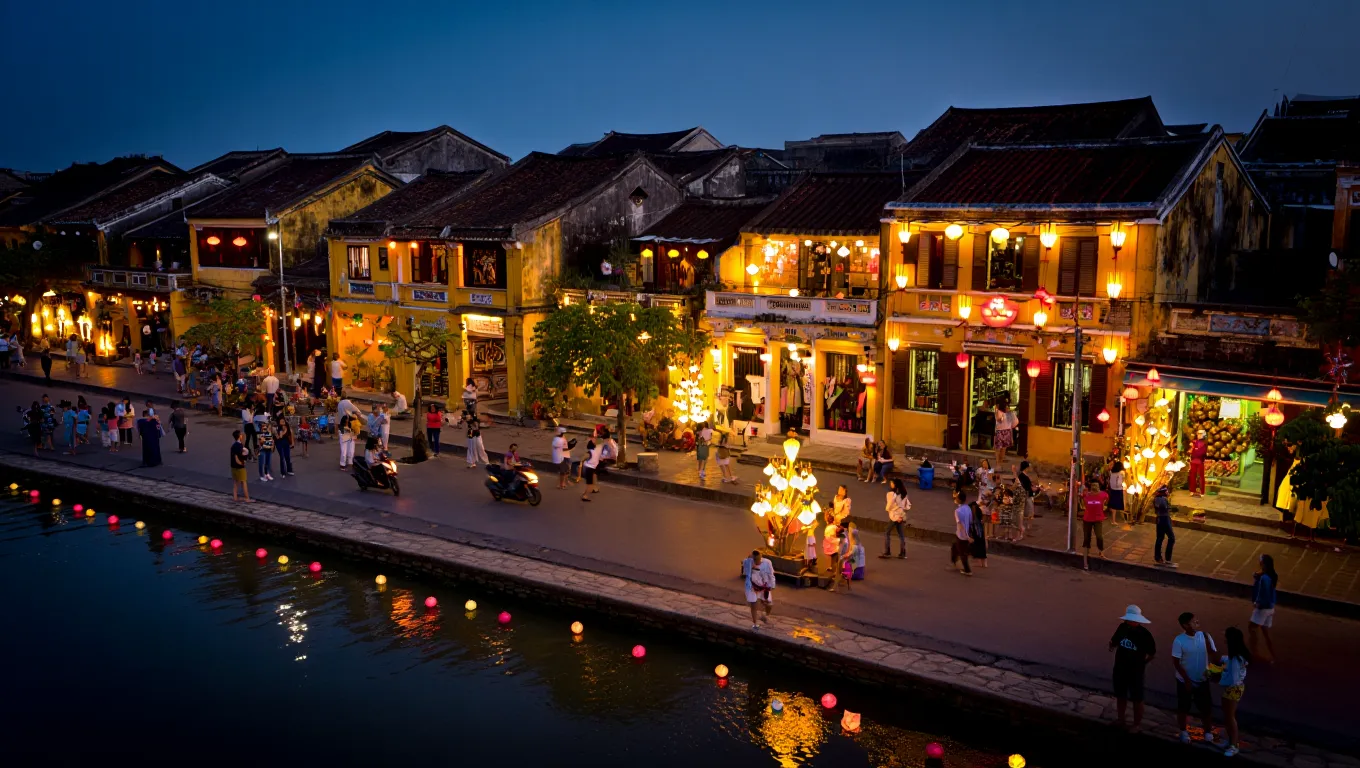 Mùa Giáng sinh lung linh, thơ mộng nơi phố cổ Hội An