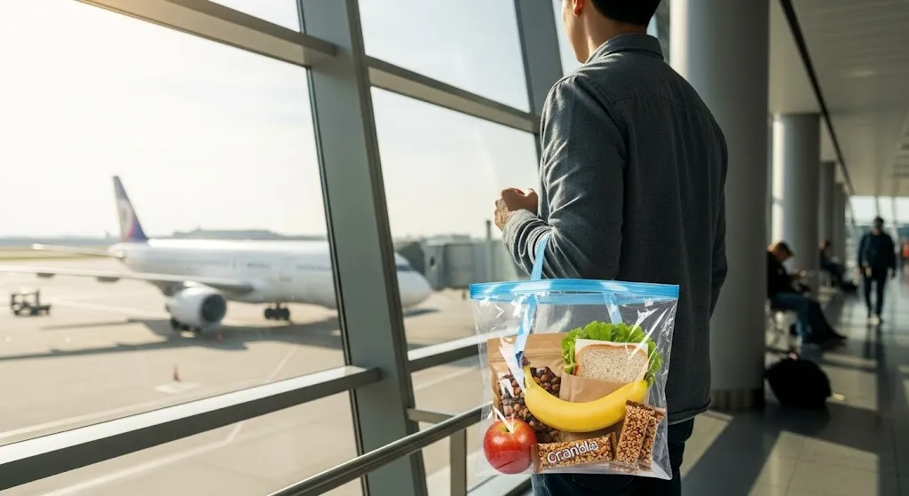 Có được mang đồ ăn lên máy bay không?