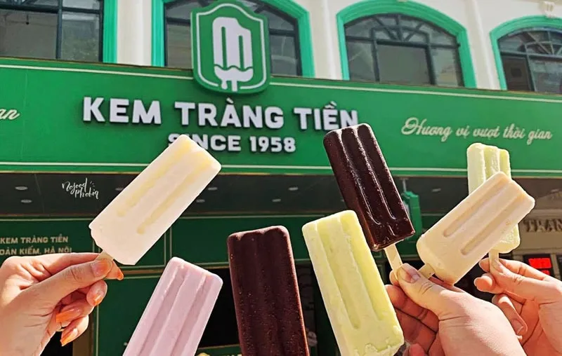 Kem Tràng Tiền, một nét văn hóa của Hà Nội