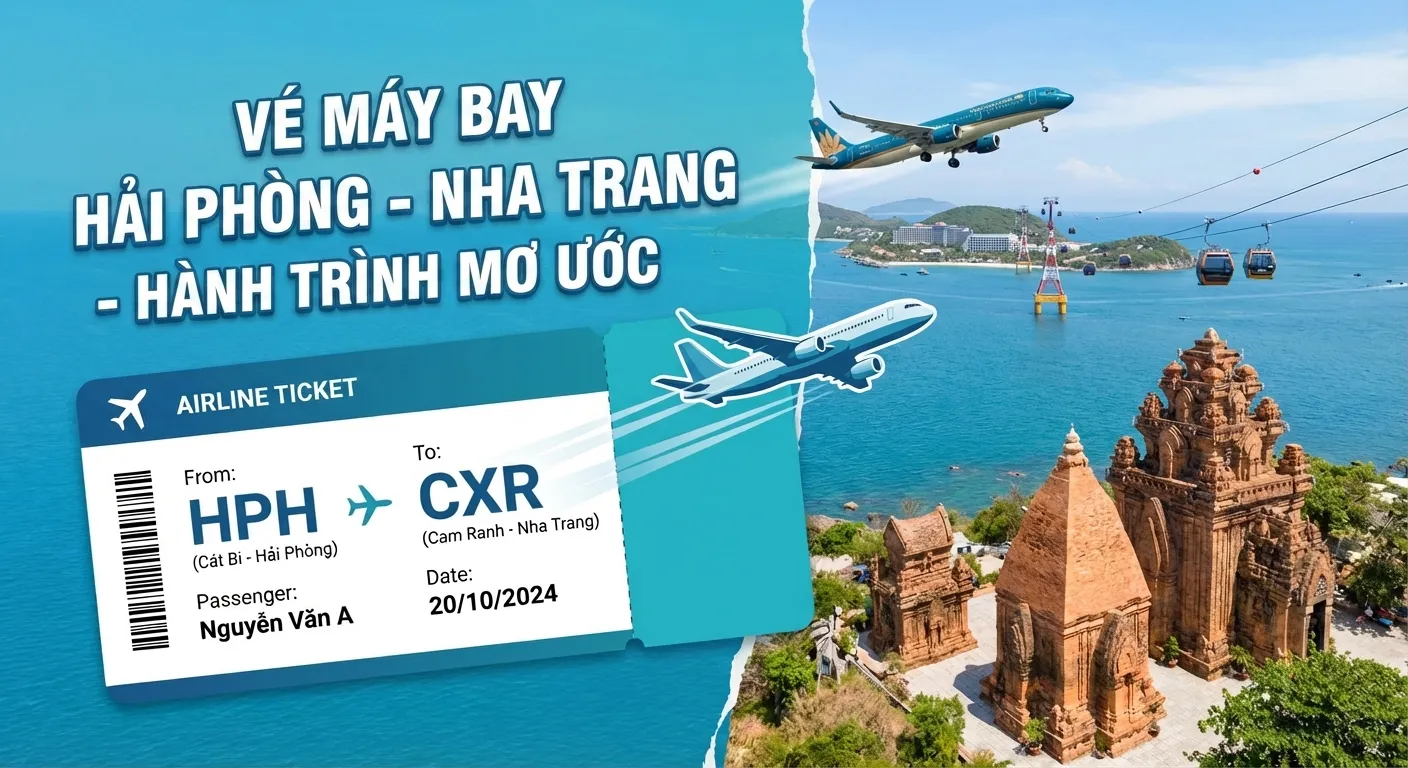 Đặt vé máy bay đi Nha Trang khám phá thiên đường du lịch hấp dẫn
