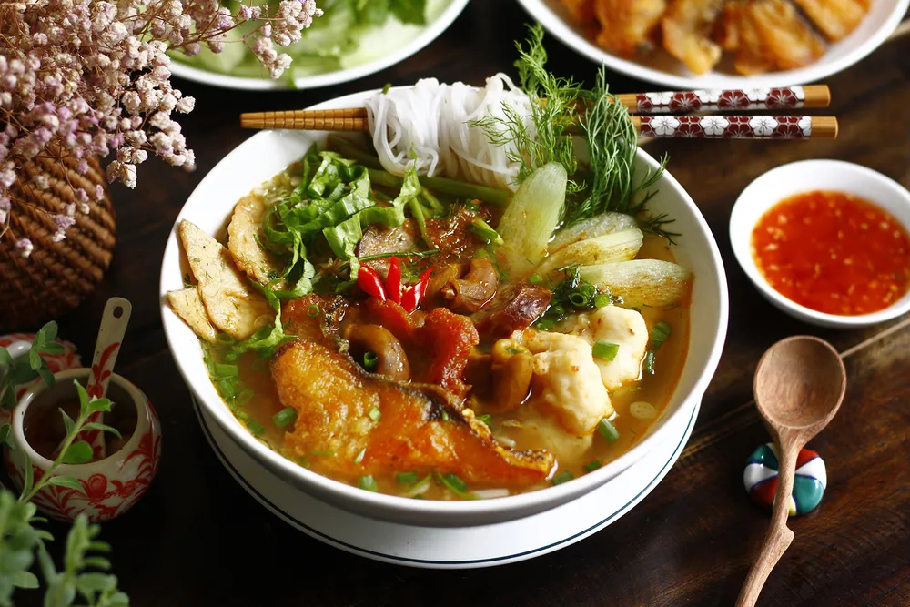 Bún cá cay là món ăn đặc trưng tại Hải Phòng