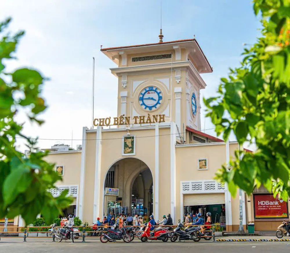 Chợ Bến Thành thể hiện rõ nét văn hoá của người dân Sài Thành