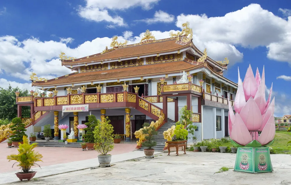 Chùa Đại Giác là công trình tôn giáo nổi bật tại Đồng Hới