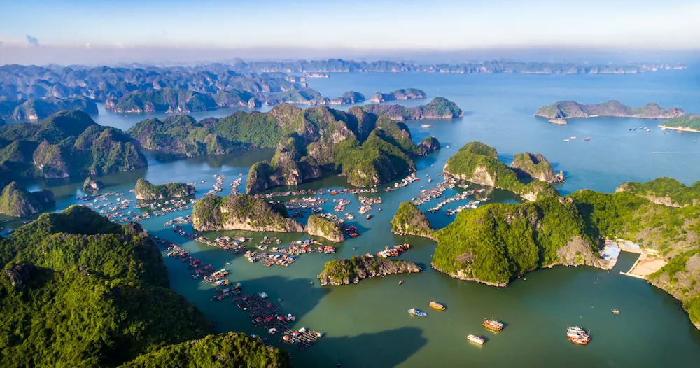 Đảo Cát Bà mang vẻ đẹp vô cùng hùng vĩ