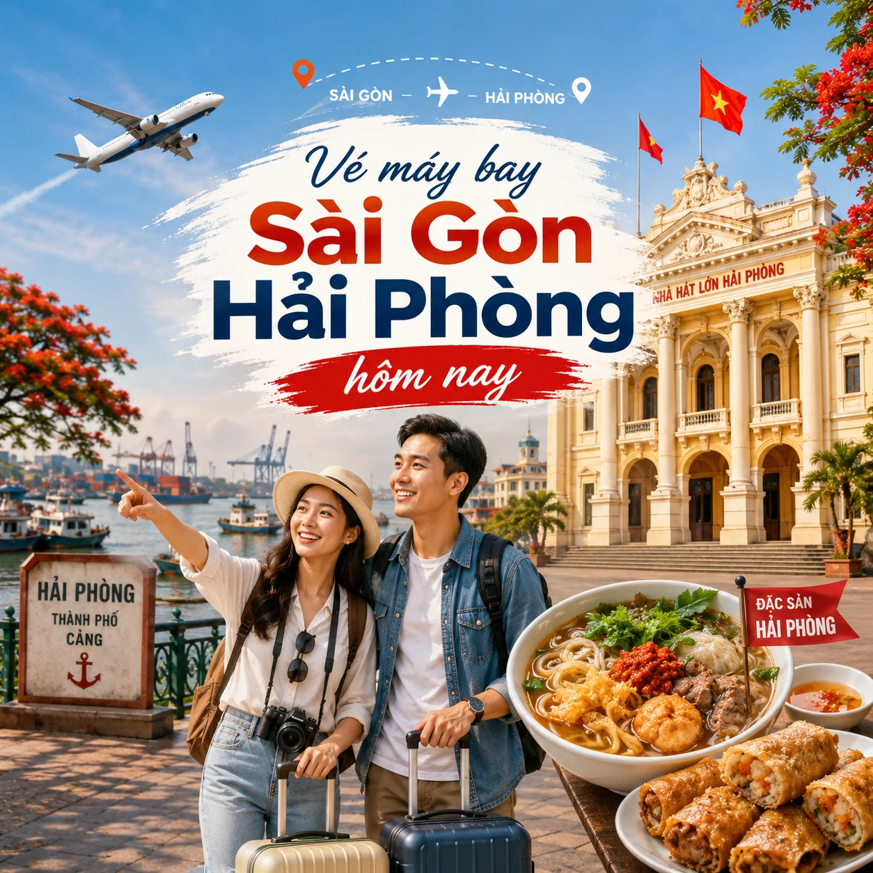 Vé máy bay Sài Gòn Hải Phòng hôm nay