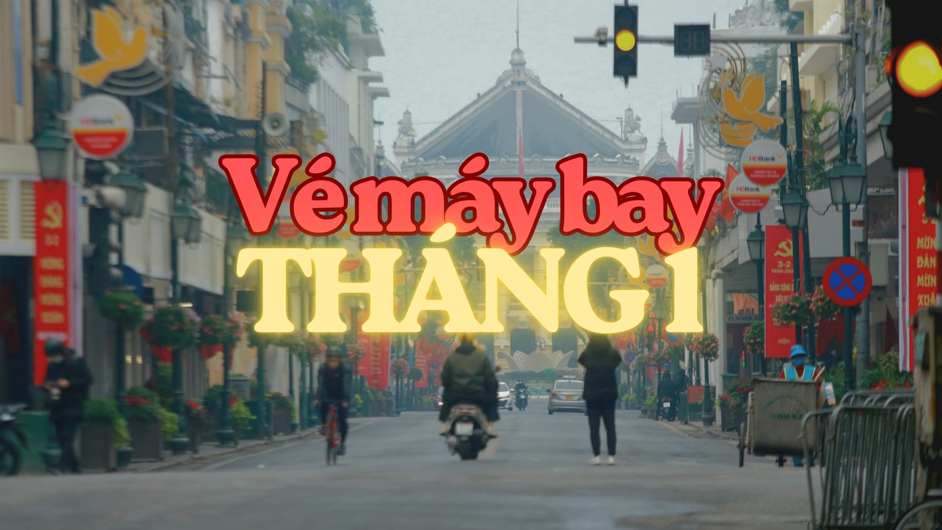 Vé máy bay tháng 1