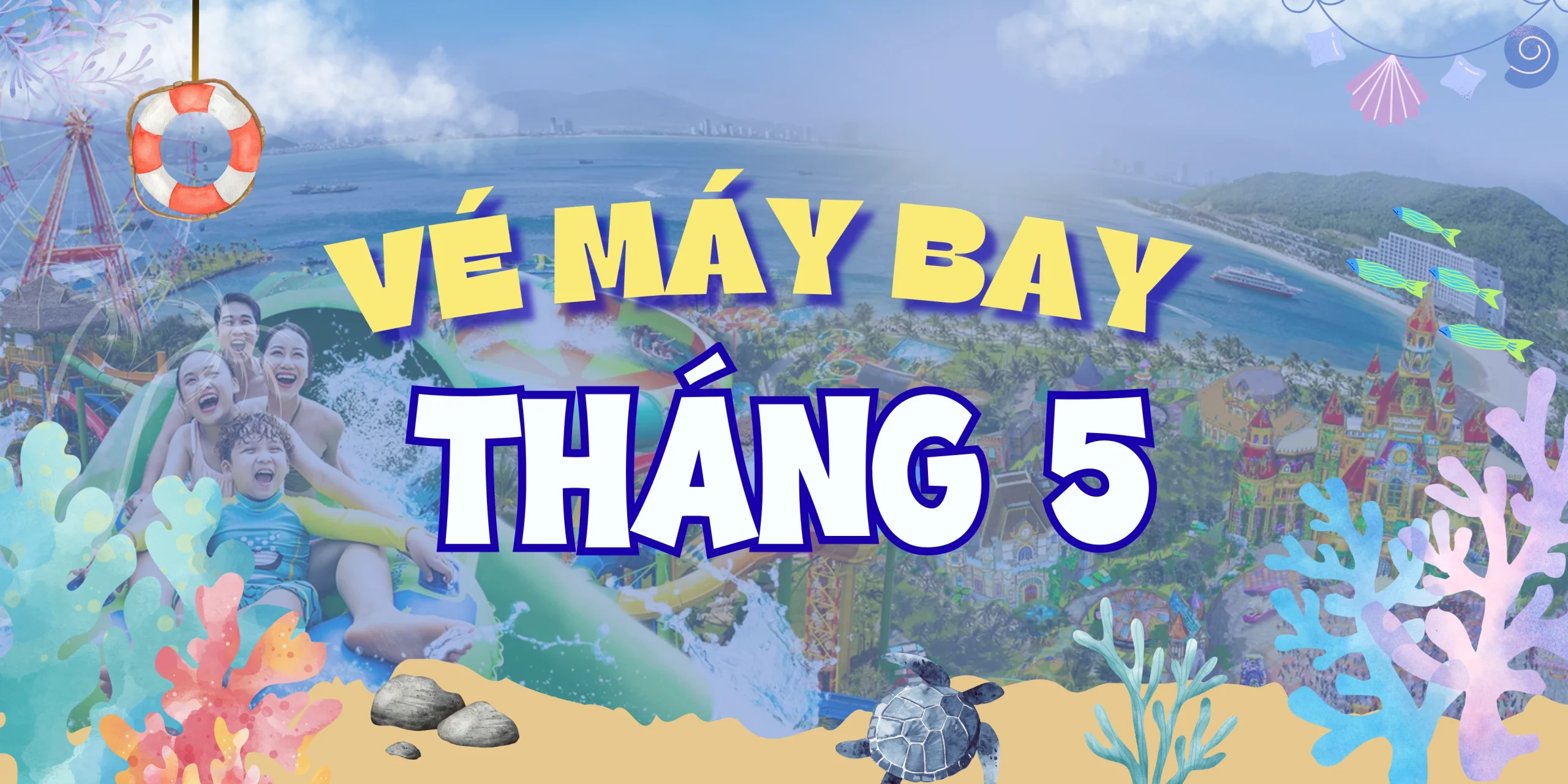 Vé máy bay tháng 5