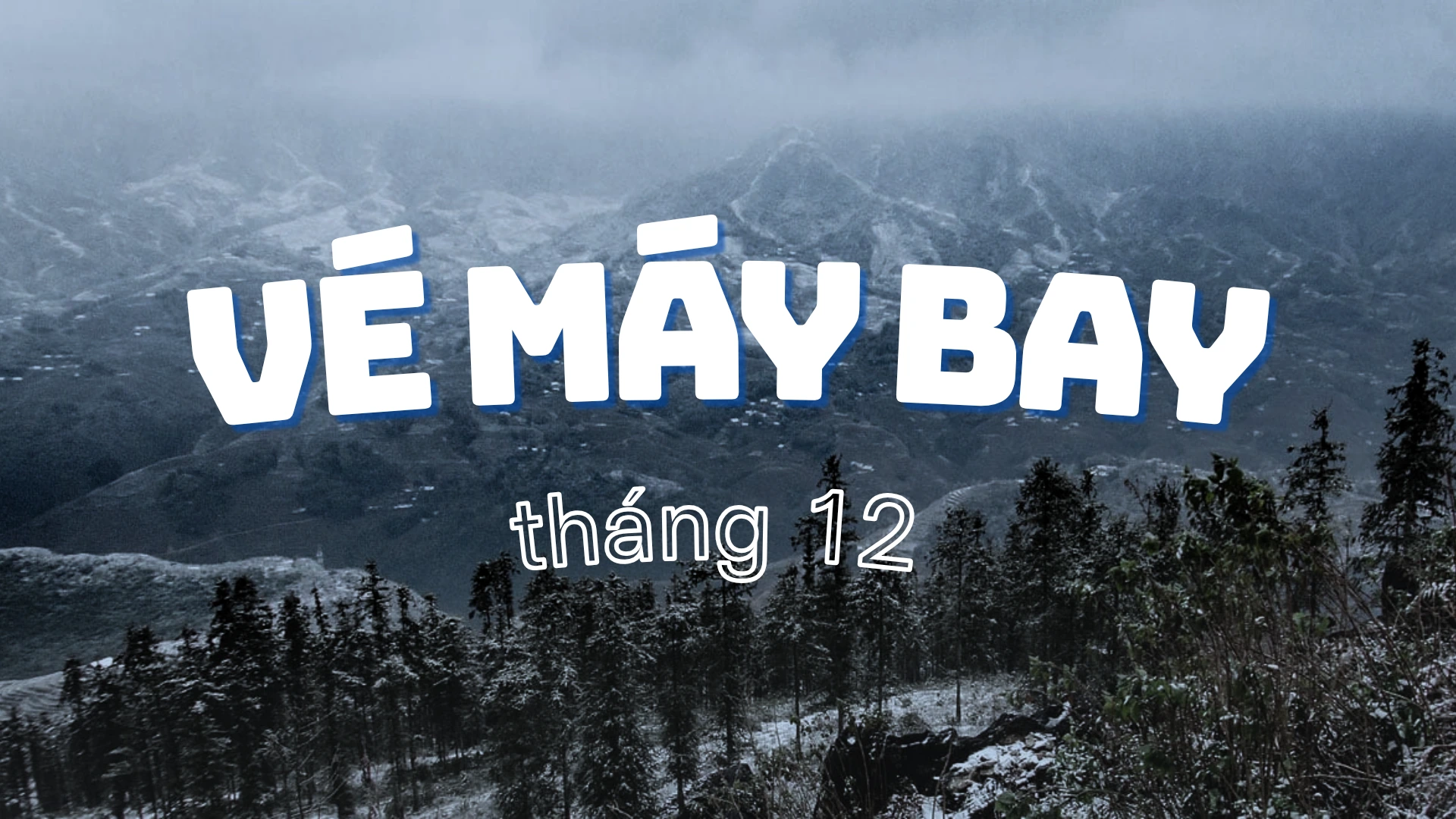 Vé máy bay tháng 12