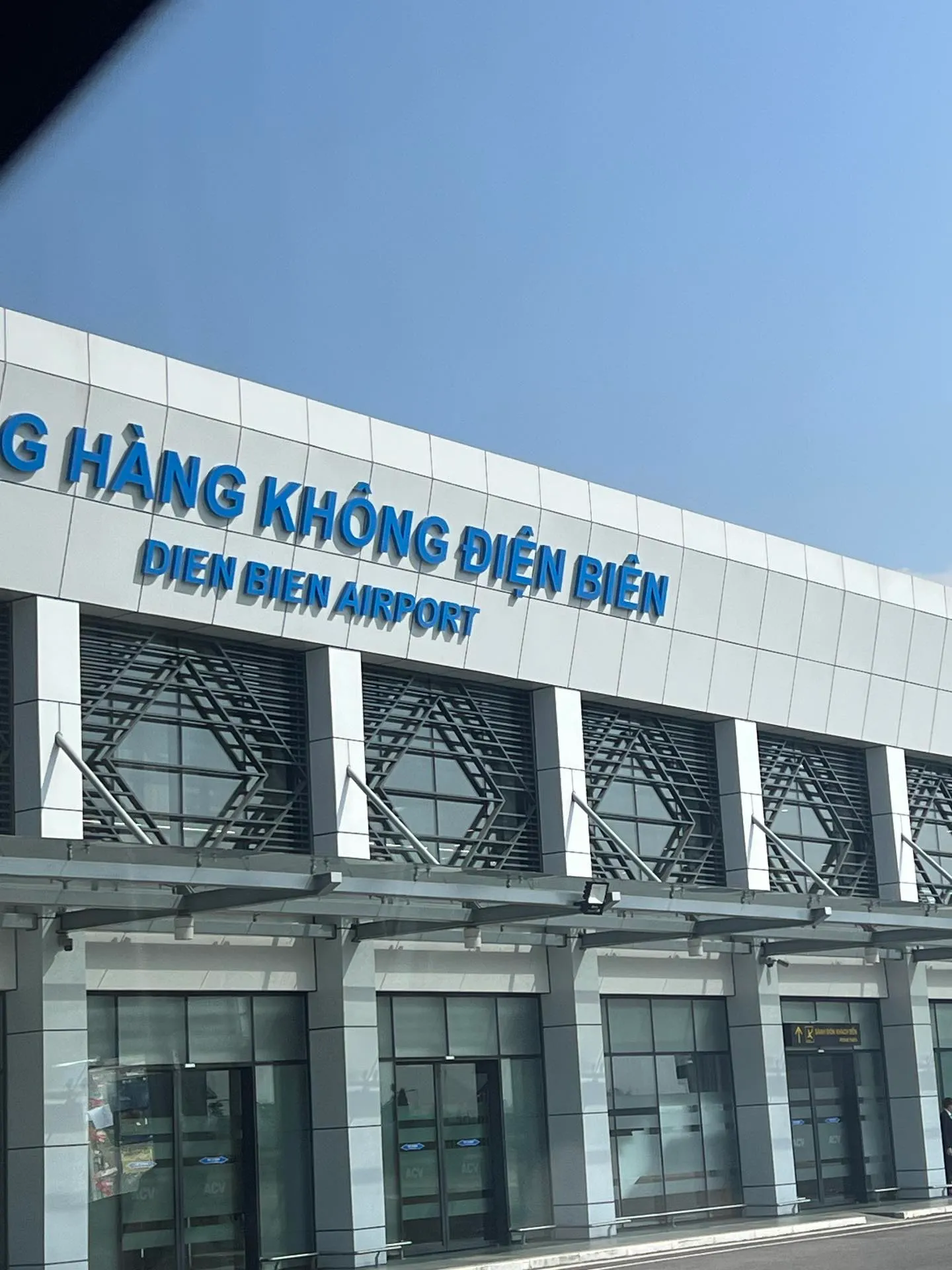 Toàn cảnh nhà ga hành khách Cảng hàng không Điện Biên