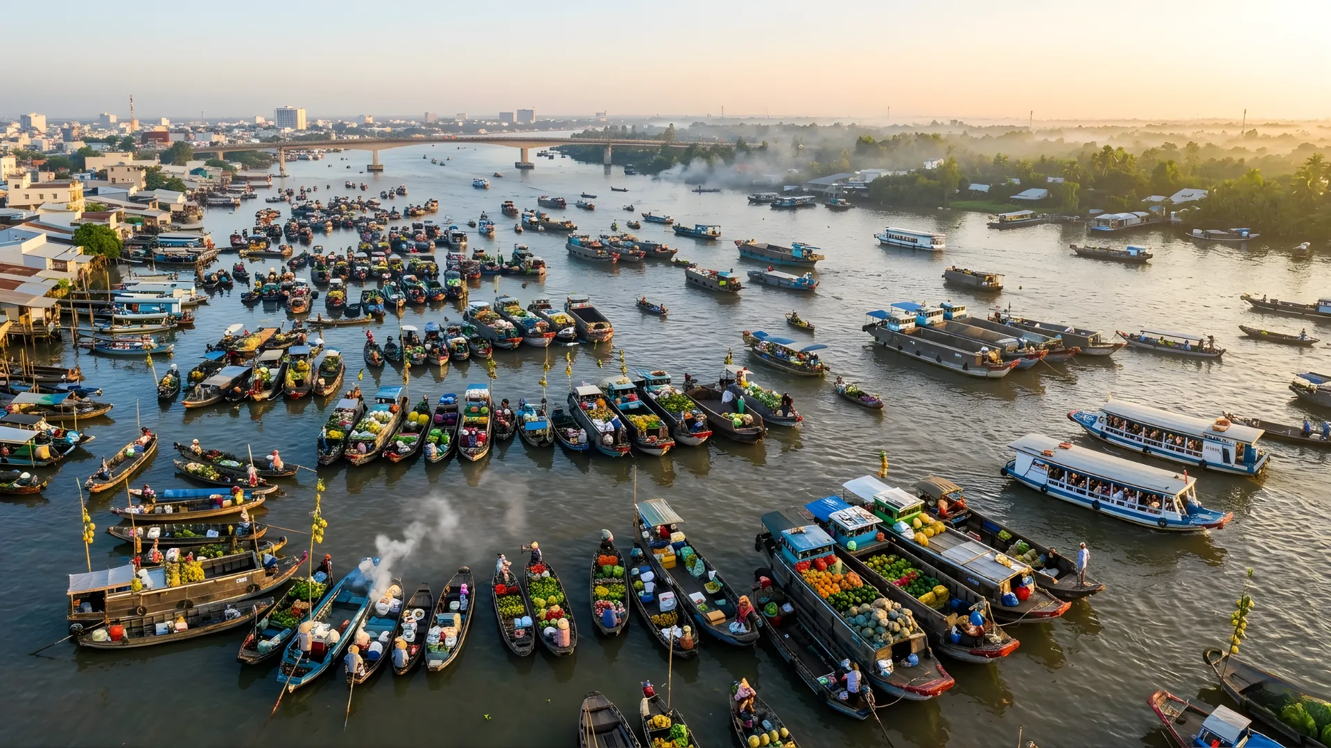 Du lịch Cần Thơ bằng vé máy bay đoàn giá rẻ