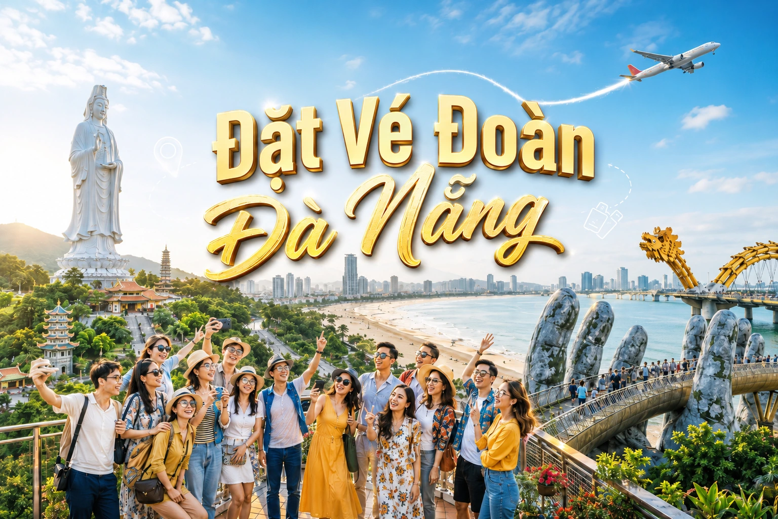 Đặt vé đoàn Đà Nẵng