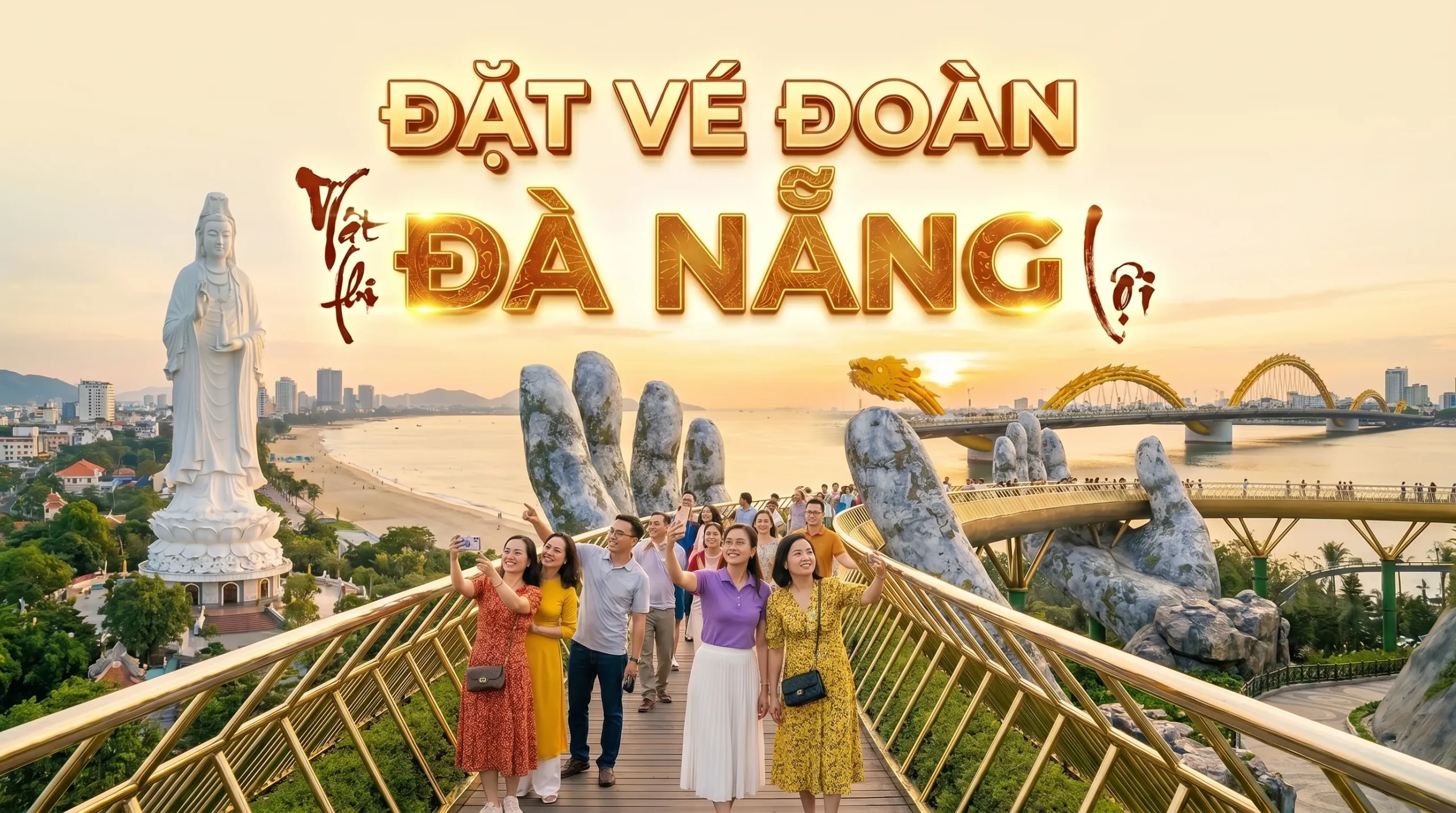 Đặt vé đoàn Đà Nẵng