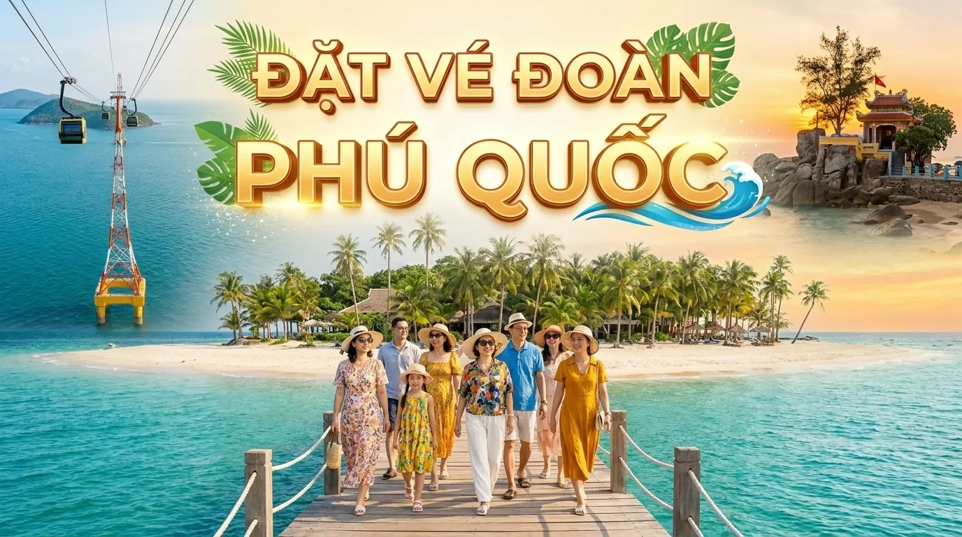 Đặt vé đoàn Phú Quốc