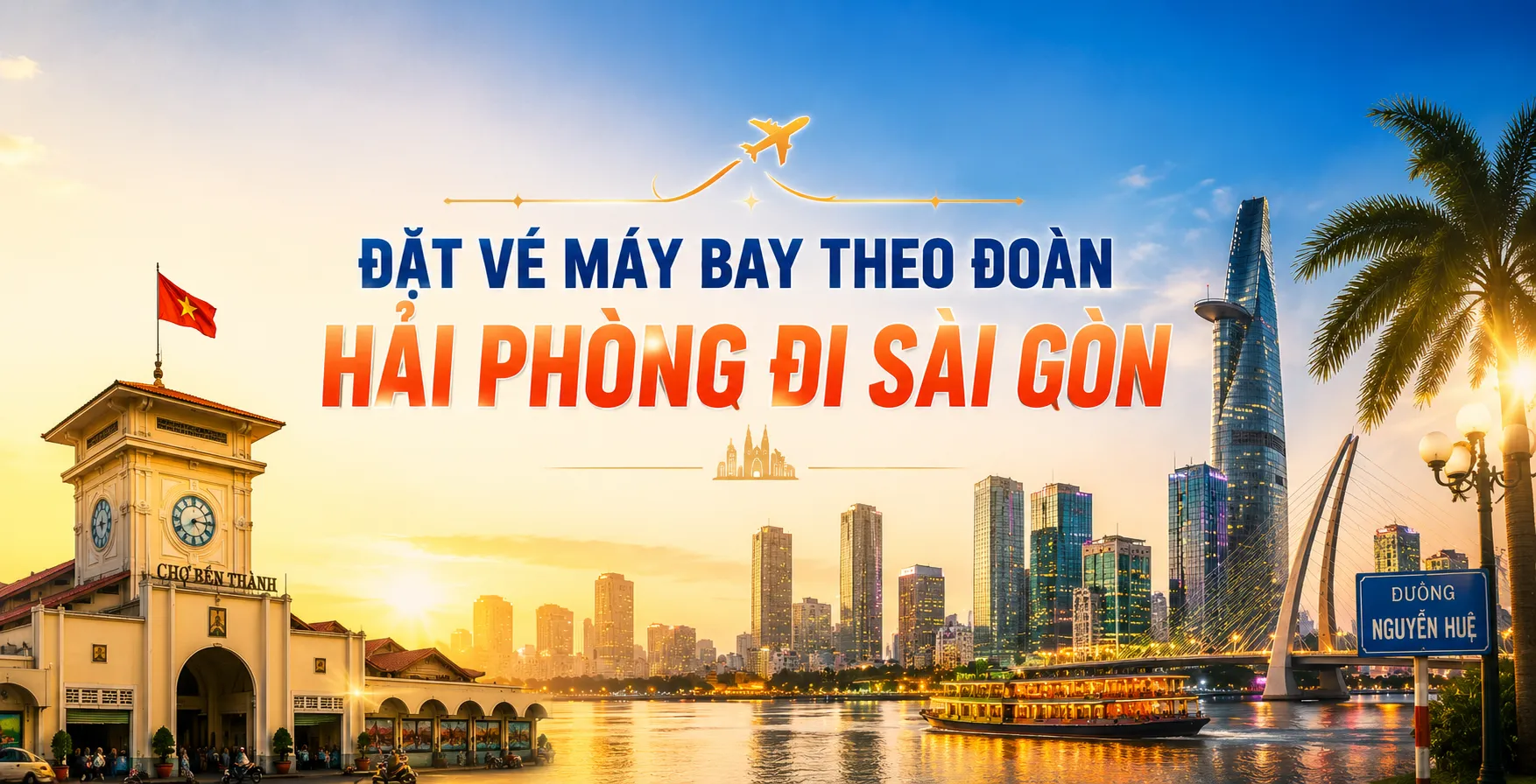 Đặt vé đoàn Hải Phòng Sài Gòn