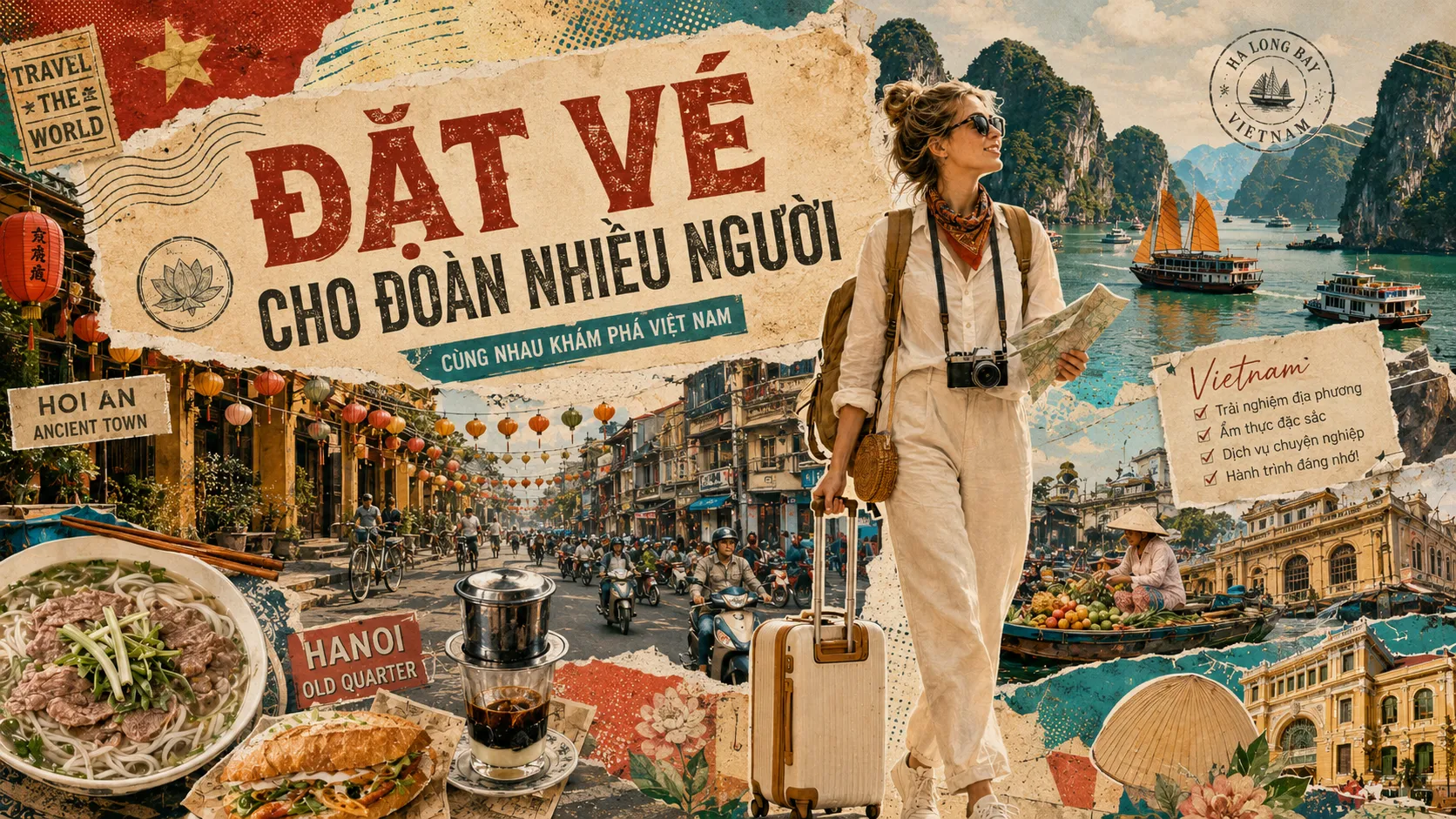 Đặt vé cho đoàn nhiều người