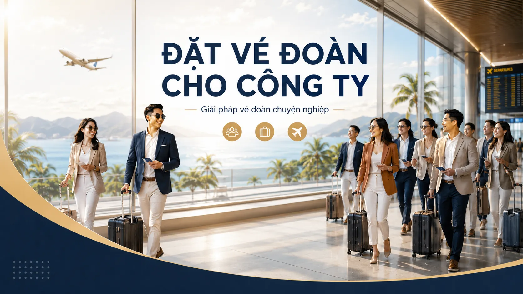 Đặt vé đoàn cho công ty