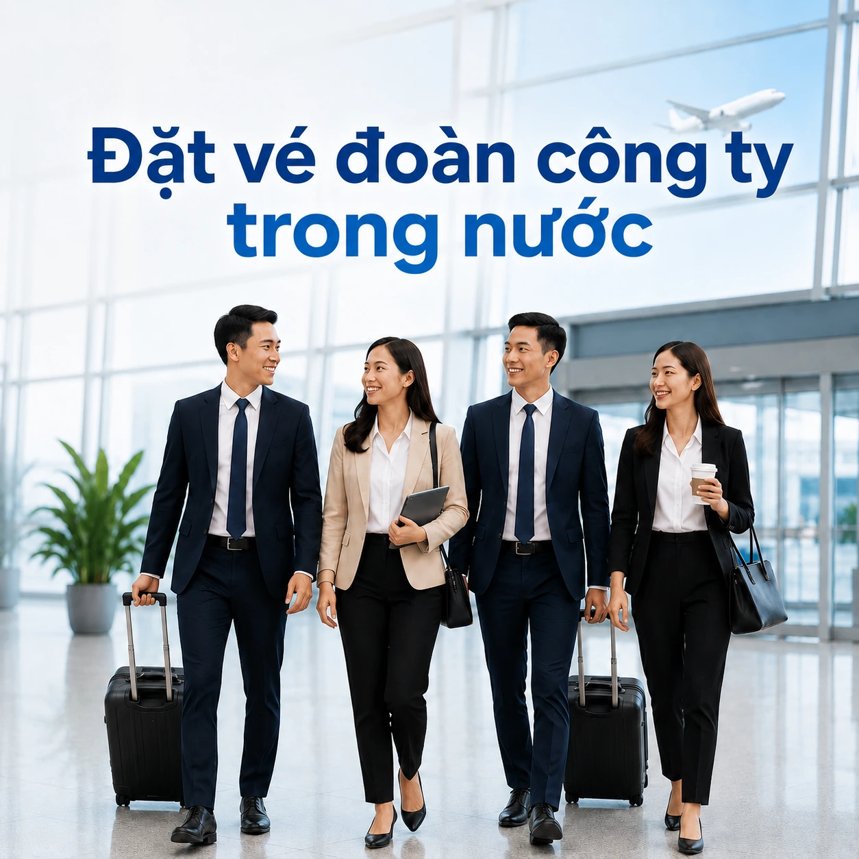 Đặt vé đoàn cho công ty