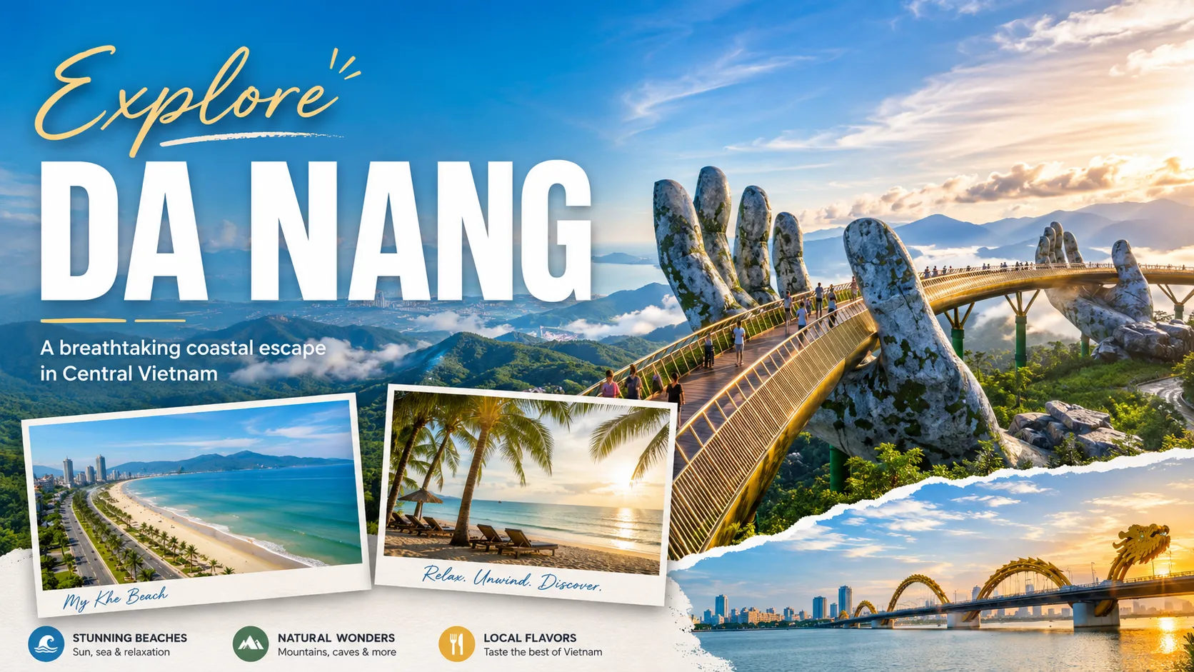 Đặt vé máy bay đoàn đi Đà Nẵng cho công ty và gia đình