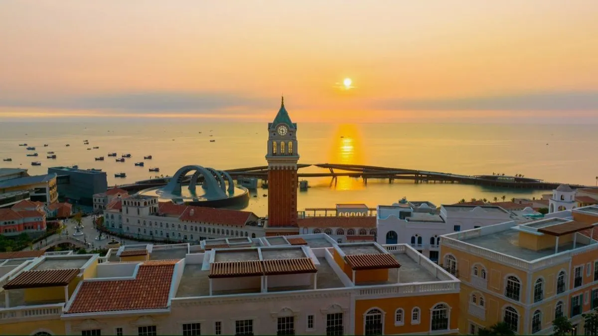 Checkin thị trấn hoàng hôn sunset town Nam Đảo