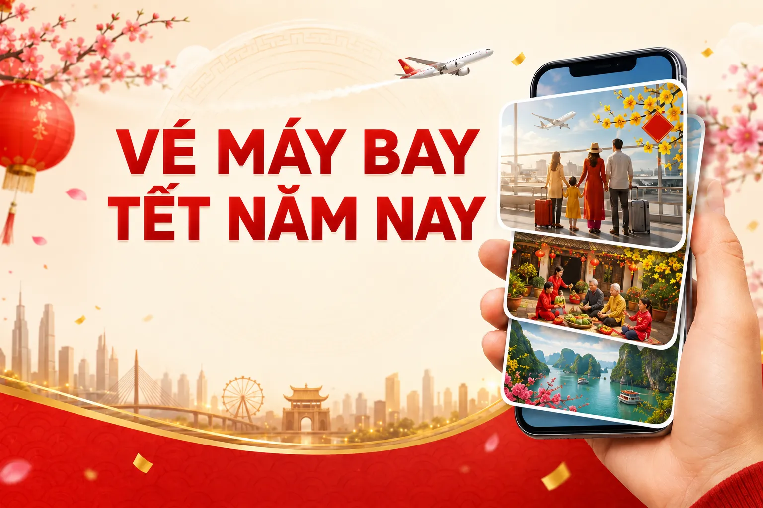 Vé máy bay Tết 2027 năm nay
