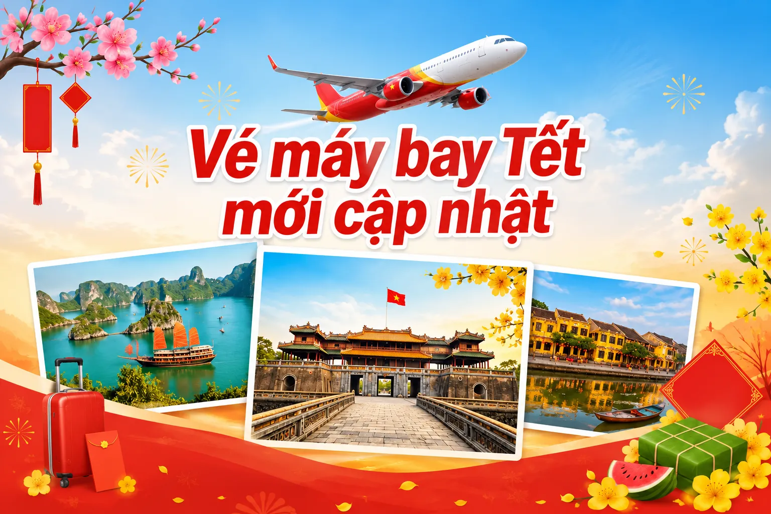 Vé máy bay Tết Vietjet Air